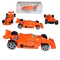 Indy/ Formula Style Die Cast 3" Orange Race Car